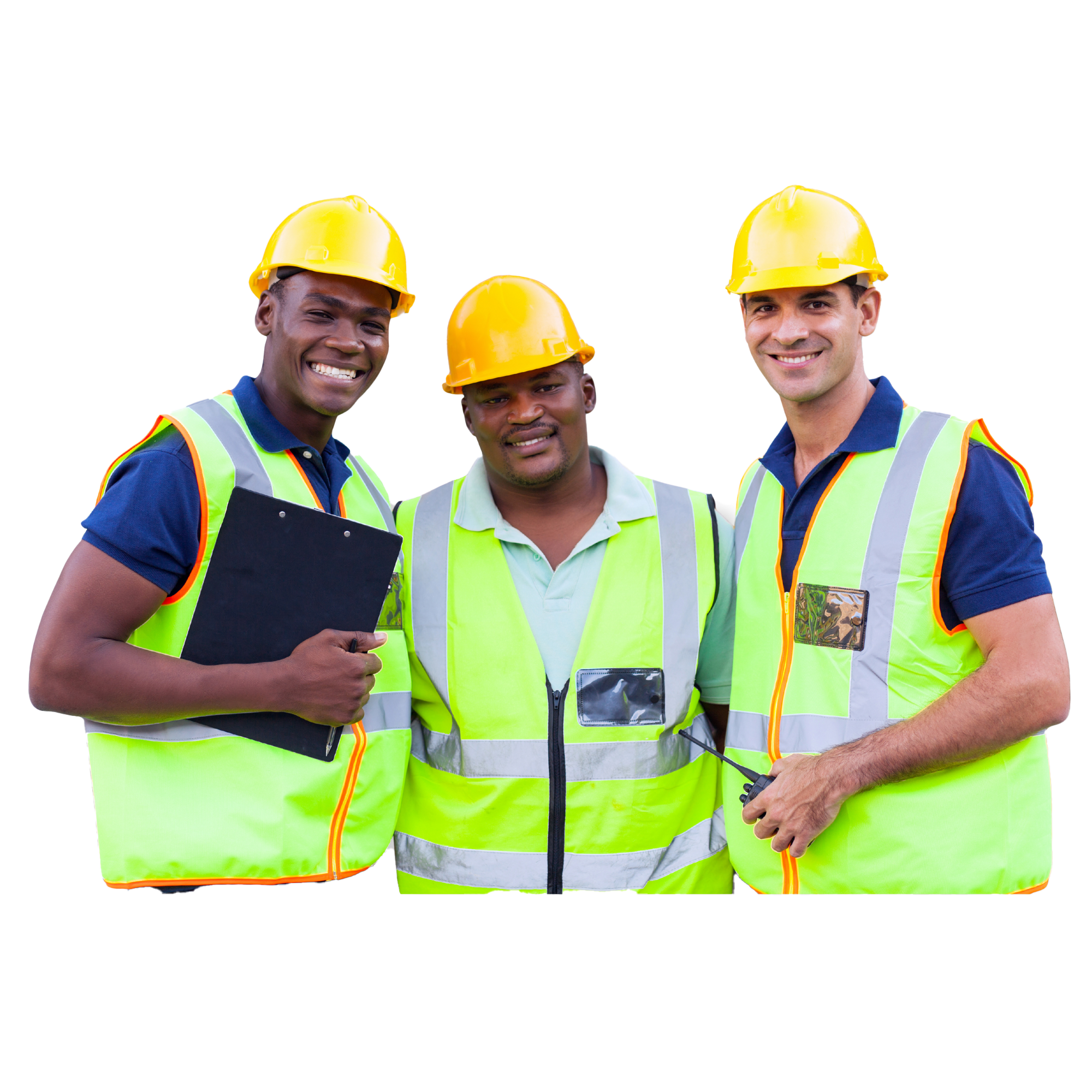 Construction workers using Sekkool